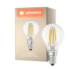 Ledvance Classic LED E14 Pear Filament Clear 2.5W 470lm - 827 Extra Warm White | Dimmable - Replaces 40W